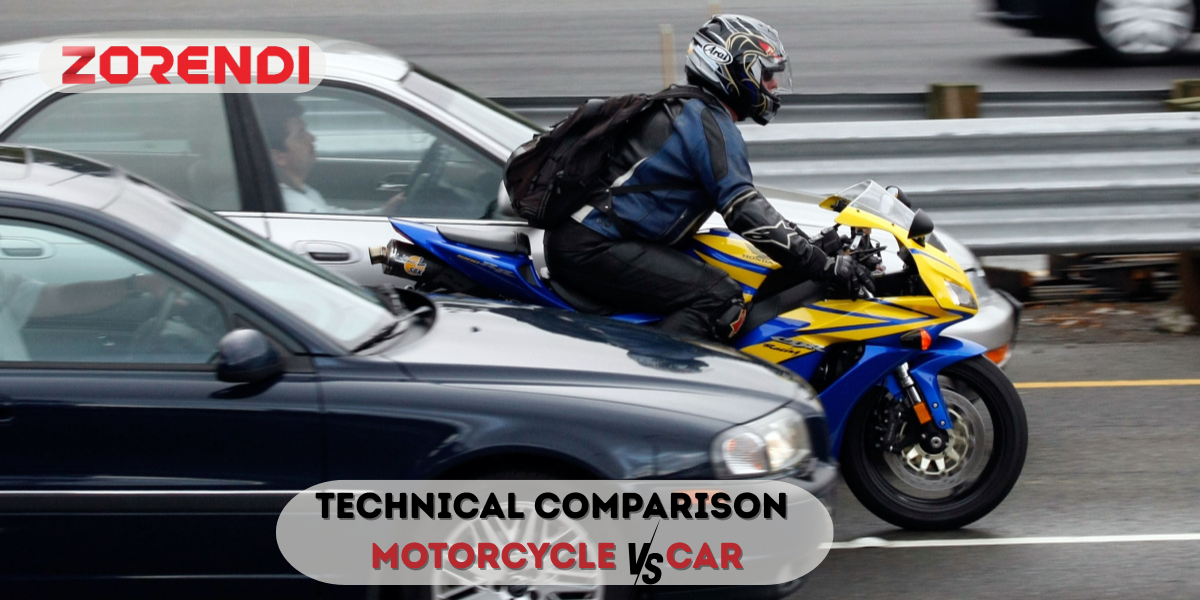 Technical Comparison Motorcycle vs. Car