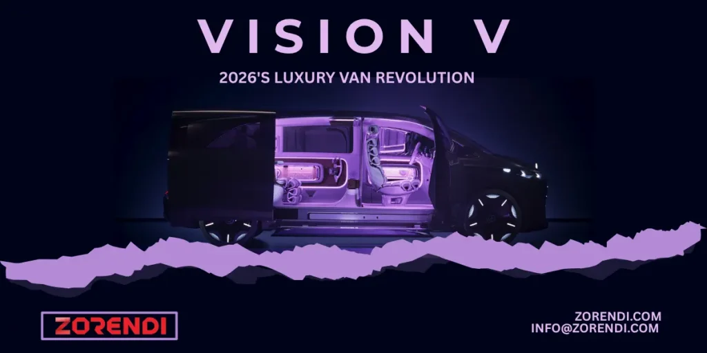 Mercedes Vision V 2026's Luxury Van Revolution