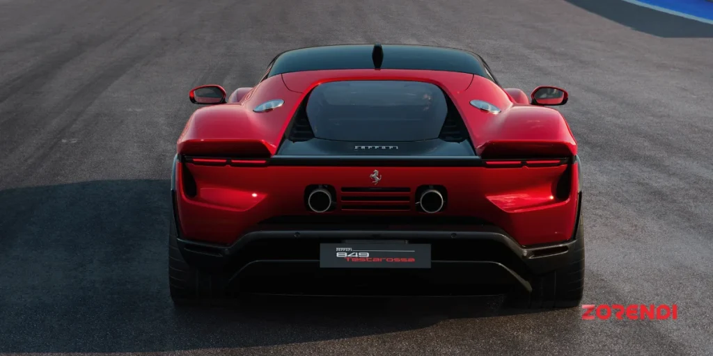 rare view of 2026 Ferrari 849 Testarossa