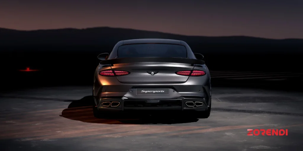 rare view of 2027 Bentley Continental GT Super Sports