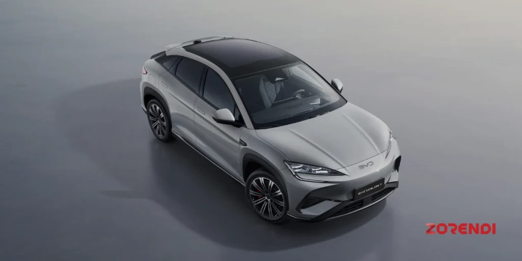 up view of BYD SEALION 7