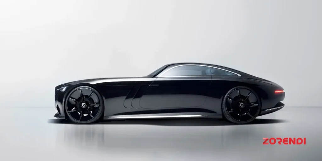 side view of Mercedes Benz Vision Iconic Concept