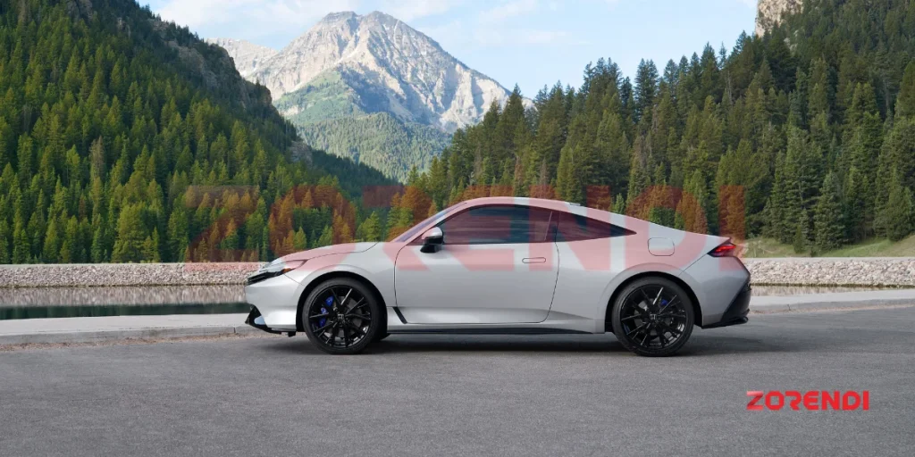 side view of 2026 Honda Prelude