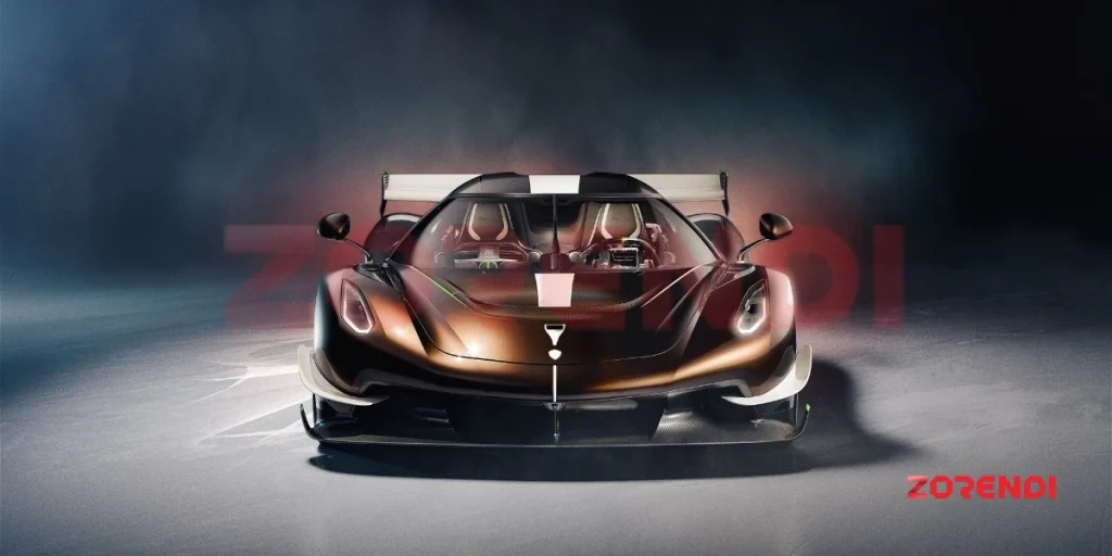 front view of 2026 Koenigsegg Sadairs Spear