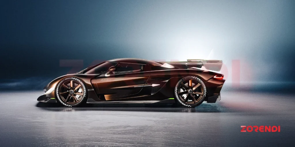 side view of 2026 Koenigsegg Sadairs Spear