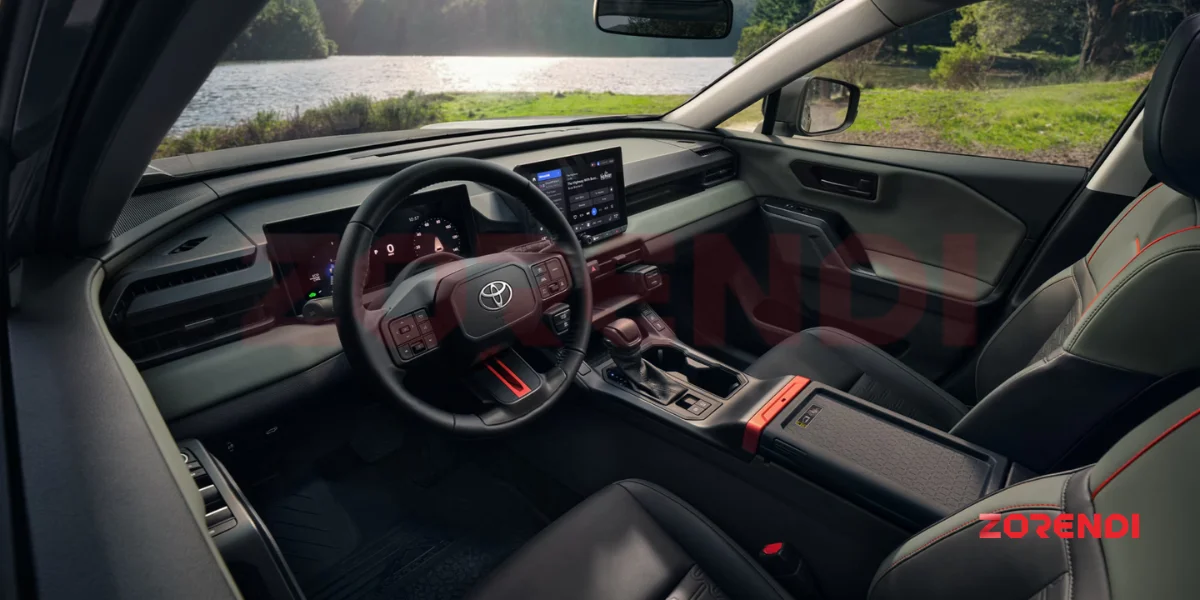 interior of 2026 Toyota RAV4 GR Sport
