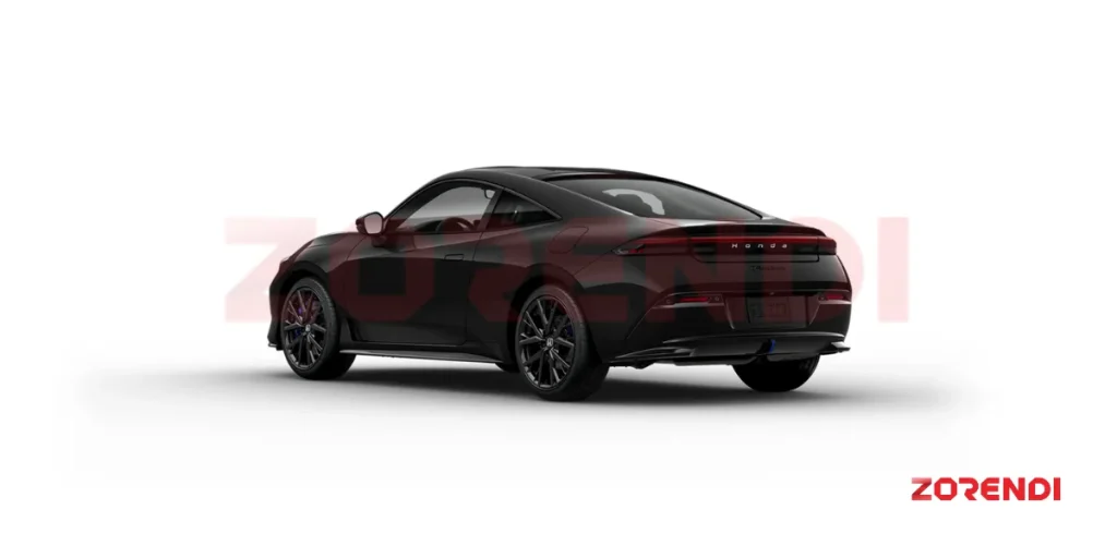 back view of 2026 Honda Prelude