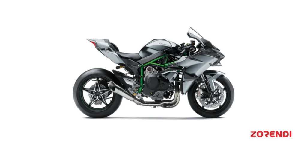 side view of Kawasaki Ninja H2R 2026