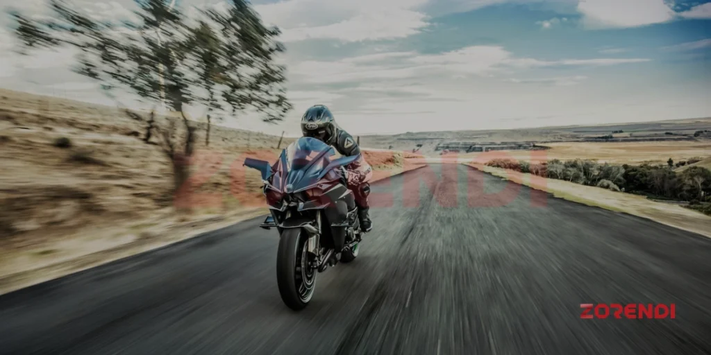 riding Kawasaki Ninja H2R 2026