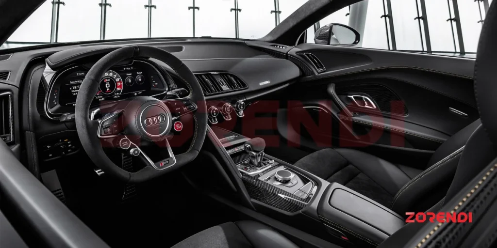 Audi r8 interior