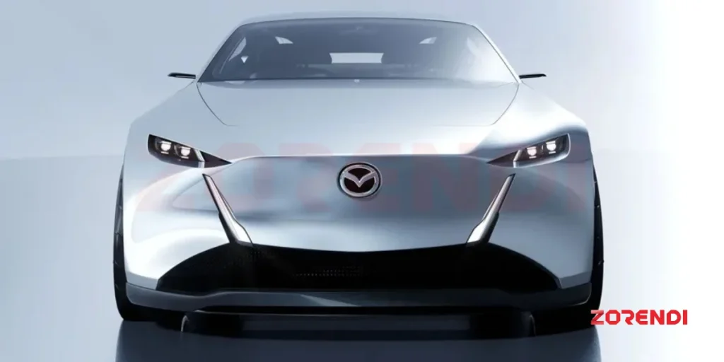 exterior design of mazda vision x
