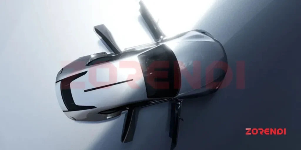 up view of mazda vision x