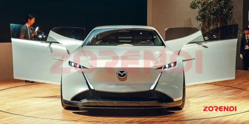 front view of mazda vision x