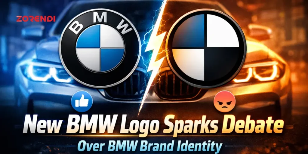 New BMW Logo Sparks Debate Over BMW Brand Identity