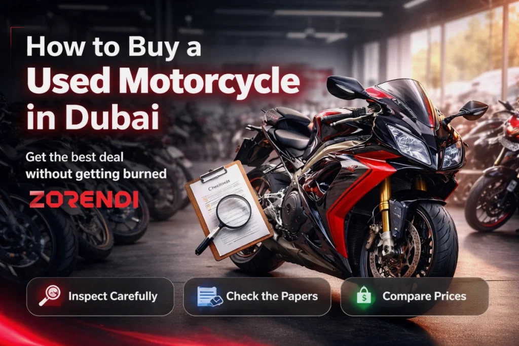 How to Buy a Used Motorcycle in Dubai