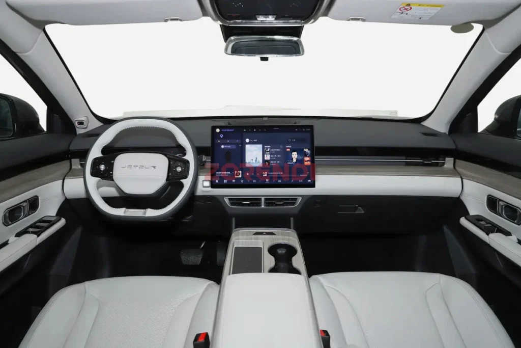 jetour dashing dashbord view