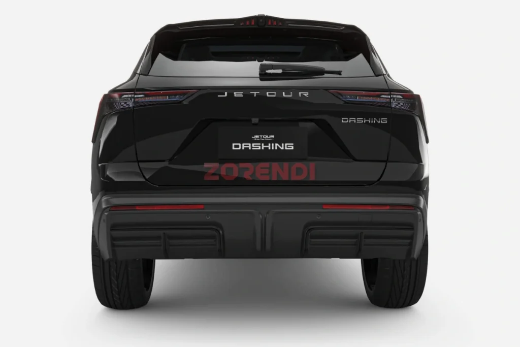 jetour dashing rear view