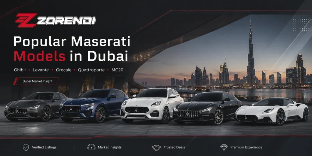 Maserati for sale in Dubai
