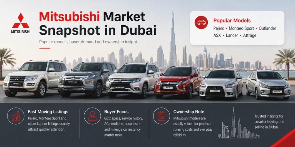 Mitsubishi for sale in Dubai