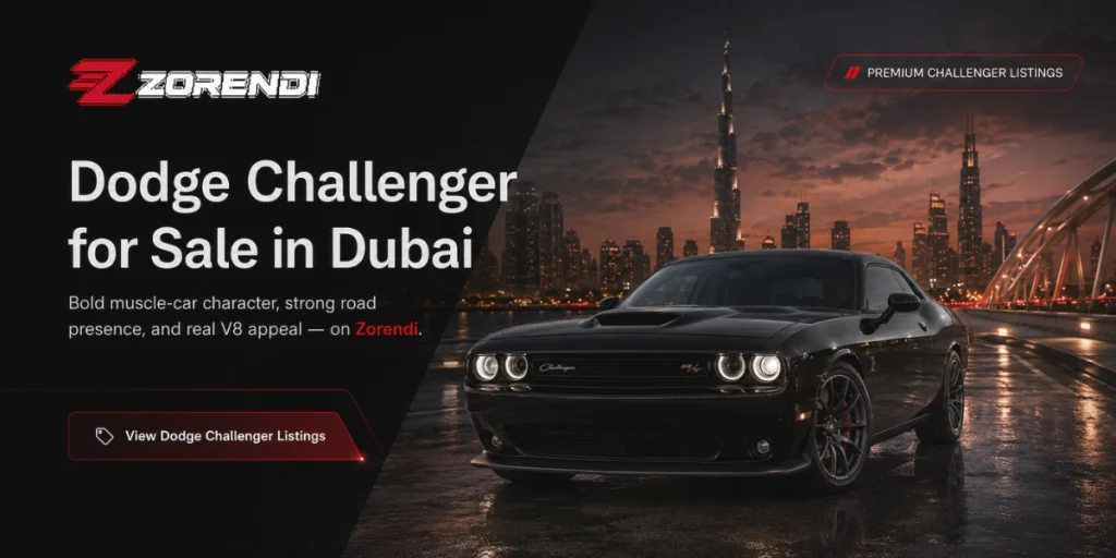 dodge challenger for sale in dubai