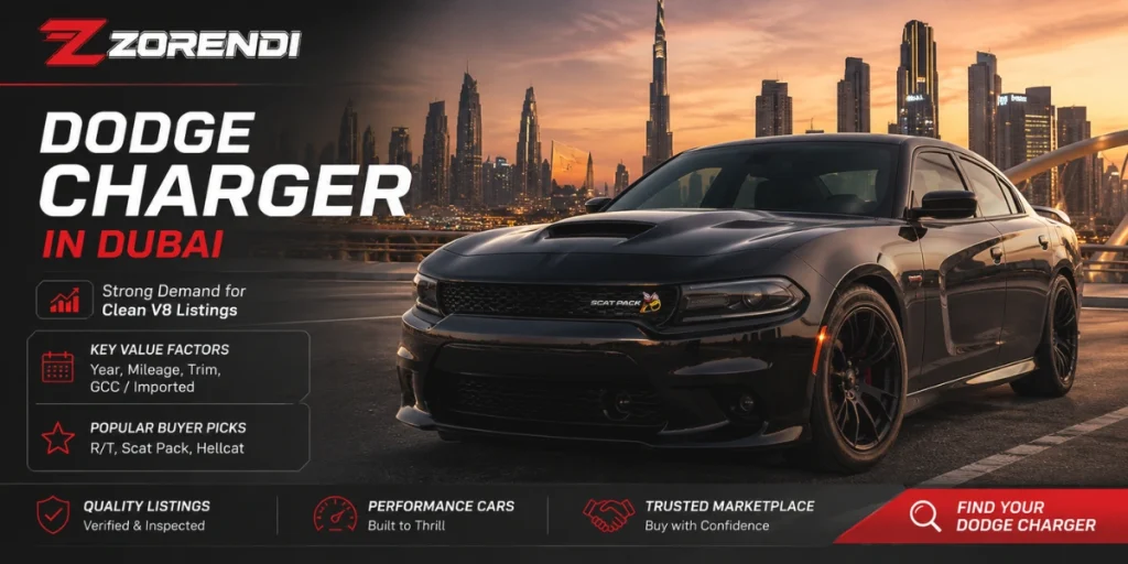 Dodge charger for sale in dubai