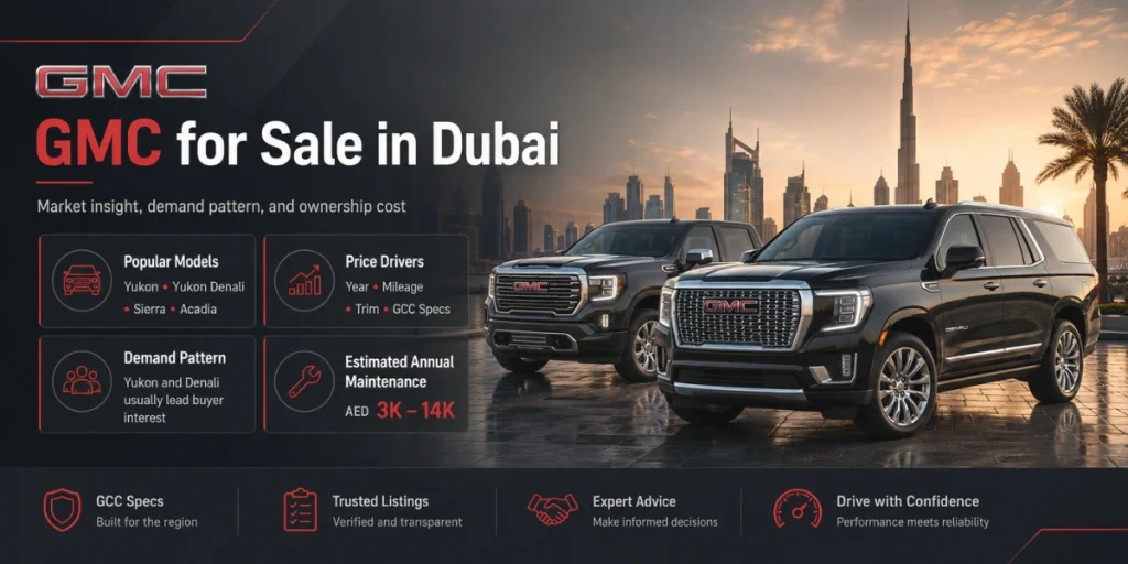 GMC for Sale in Dubai