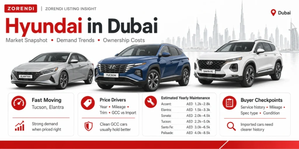 Hyundai for sale in dubai