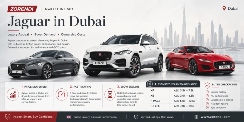 jaguar for sale in dubai