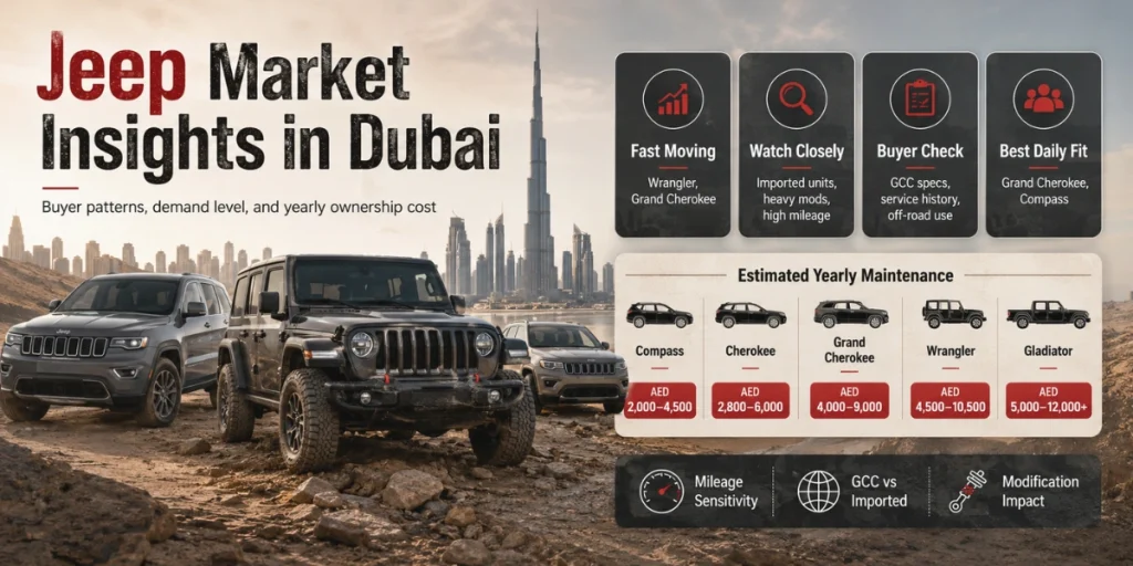 Jeep for sale in dubai