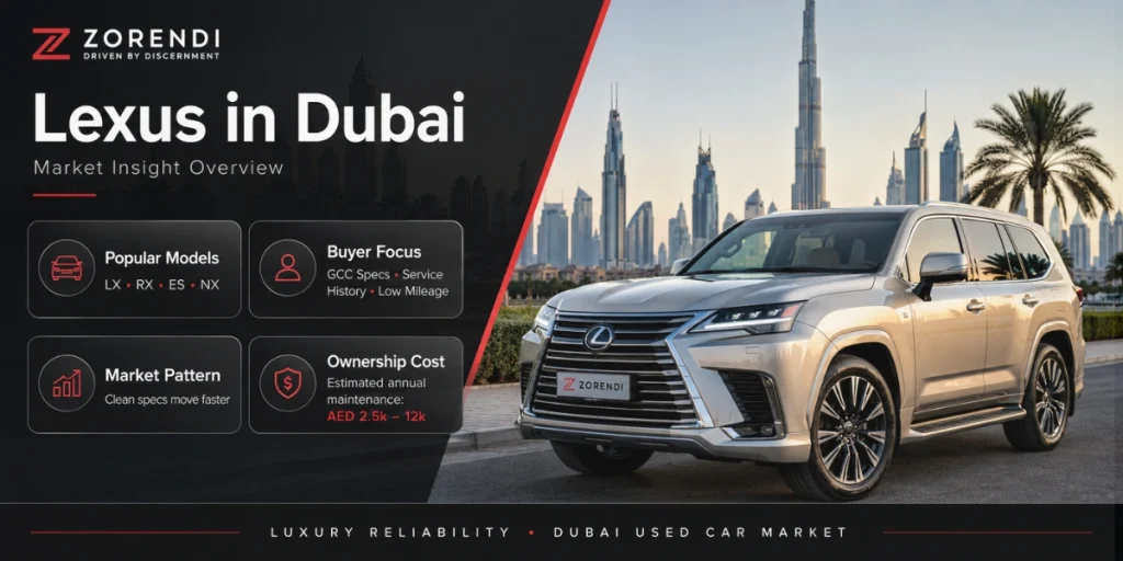 Lexus for Sale in Dubai