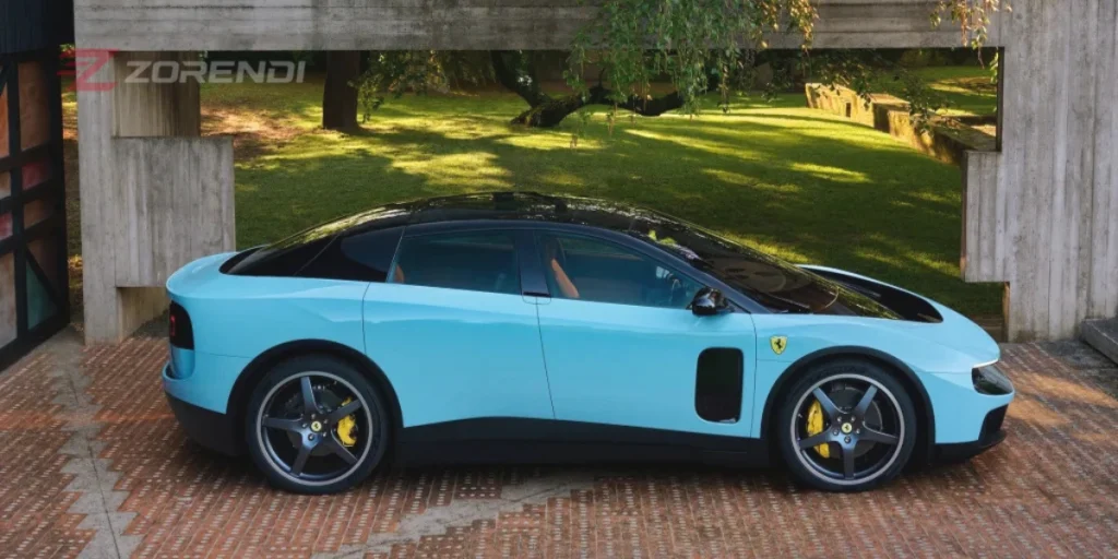 Ferrari Luce beside