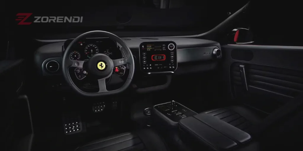Ferrari Luce interior