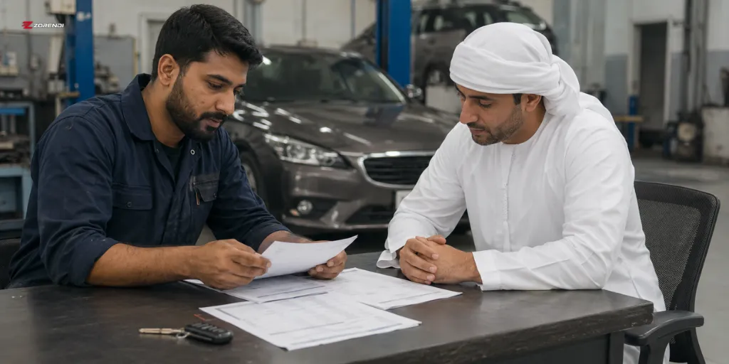 mileage range for used car