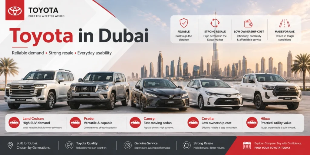 toyota for sale in dubai