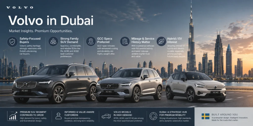 Volvo for sale in Dubai