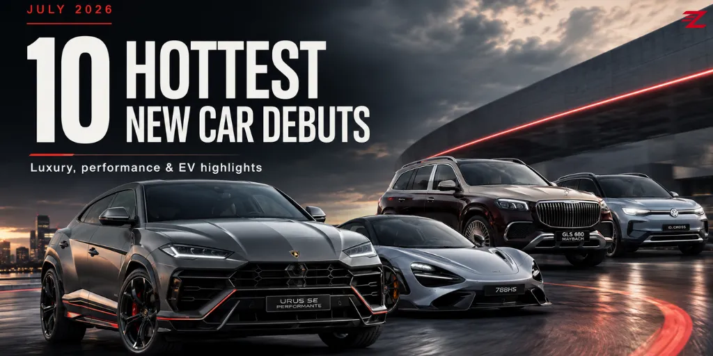 New Cars Revealed in July 2026 10 Hottest Debuts