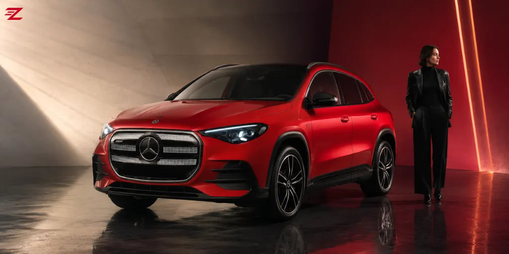 New electric Mercedes GLA